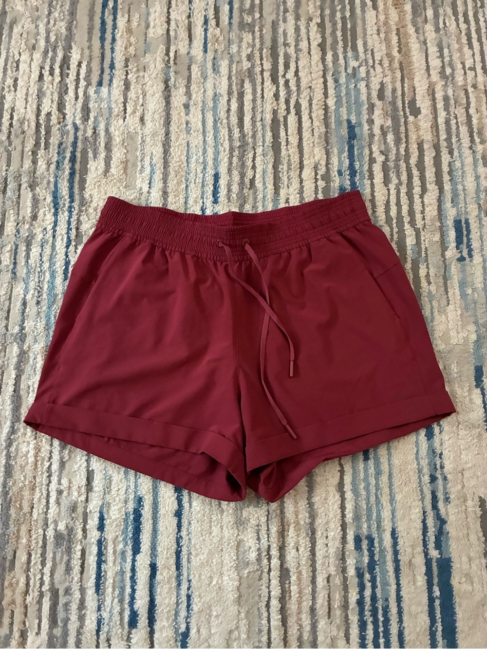 lululemon athletica Womens Athletic Shorts - Deep Red